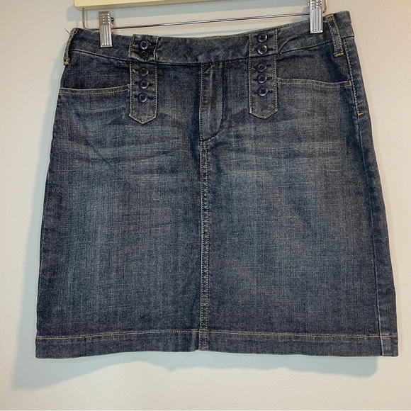 Banana Republic Jean skirt Blue size 4 - Picture 1 of 4